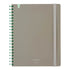 Kokuyo B6 SOOOFA Light BLUE Soft Ring Notebook 4mm GRID Kokuyo Soft Ring Notebook | SV748S4 80 Sheets