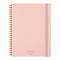 Kokuyo A5 SOOOFA PINK Soft Ring Notebook 4mm GRID Kokuyo Soft Ring Notebook | SV738S4 80 Sheets