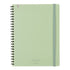 Kokuyo A5 SOOOFA YELLOW Soft Ring Notebook 4mm GRID Kokuyo Soft Ring Notebook | SV738S4 80 Sheets