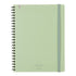 Kokuyo A5 SOOOFA PINK Soft Ring Notebook 4mm GRID Kokuyo Soft Ring Notebook | SV738S4 80 Sheets