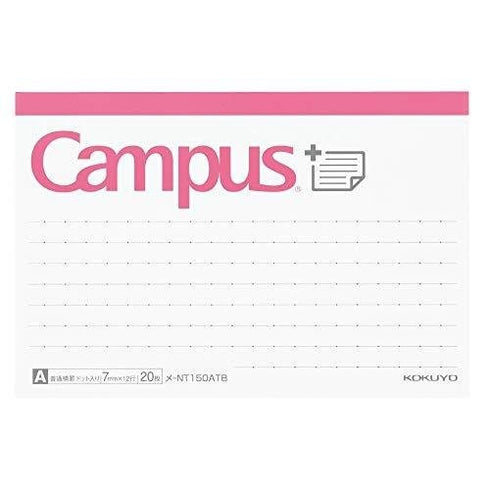 Kokuyo CAMPUS 7mm A Ruled HORIZONTAL Sticky Pads Index Sticky Notes Planner Sticky | NT-150ATS