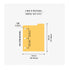PLEPIC MINI REFILLS For 3 Ring Binder Memo Notes Shopping List To Do List Expense Record Daily Memo Weekly Memo Dot Grid Memo | 82 X 63mm