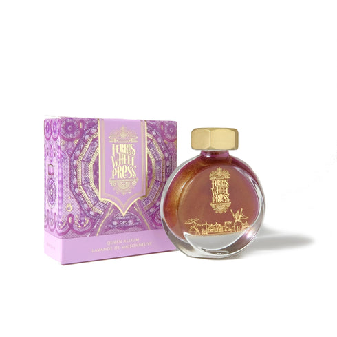 Ferris Wheel Press QUEEN ALLIUM SHIMMER Fountain Pen Ink Fashion District Dip Pen Ink Calligraphy Ink Bottle Ink | 38ml