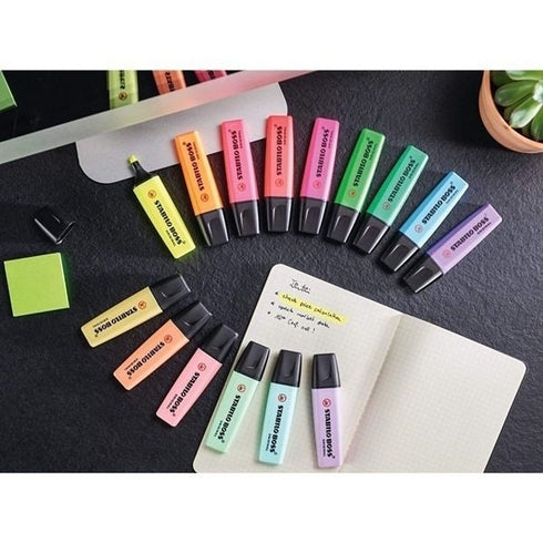STABILO BOSS ORIGINAL Highlighter Set Stabilo Wallet Stabilo Fluorescent Stabilo Pastel | 70/4-4