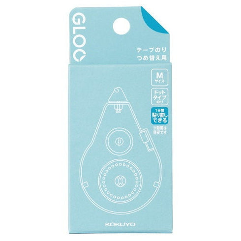 Kokuyo Gloo SMALL REFILL REMOVABLE Sticky Note Glue Invisible Glue Repositionable Glue | G411-07