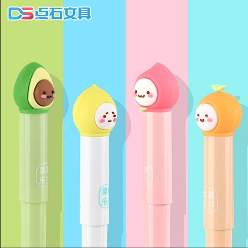 Dianshi ERASABLE AVOCADO Characters Fountain Pen Barrel Fountain Pen Fine Nib | 0.5mm DS-996