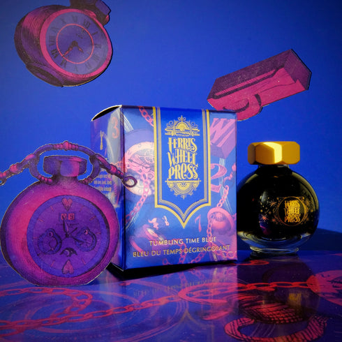 Ferris Wheel Press Ferritales Ruby Royal Flush SHIMMER Fountain Pen Ink Dip Pen Ink Calligraphy Ink Bottle Ink | 20ml