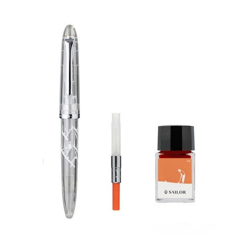 SAILOR 1911 PUTTER Golf LIMITED Edition Profit Junior +10 Harappa Fountain Pen Set Rabbit Fountain Pen Fine/Medium Nib | 10-0336-303