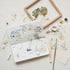 MU Lifestyle Print-On Stickers Rub -On Stickers Transfer Stickers Translucent Stickers 192 | Yellow Roses Green Swag Green Foliage