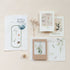 MU Lifestyle Print-On Stickers Rub -On Stickers Transfer Stickers Translucent Stickers 193 | Cut Flowers Blue Flowers Red Flowers Pink Posy