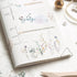 MU Lifestyle Print-On Stickers Rub -On Stickers Transfer Stickers Translucent Stickers 196 | Blue Iris Moon Magick Dried Flowers