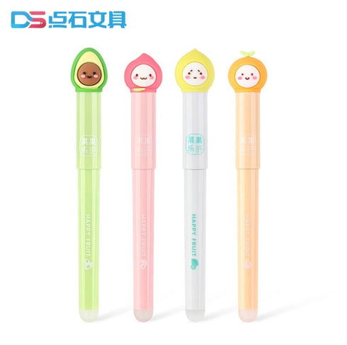 Dianshi ERASABLE ORANGE Characters Fountain Pen Barrel Fountain Pen Fine Nib | 0.5mm DS-996