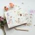 MU Lifestyle Print-On Stickers Rub -On Stickers Transfer Stickers Translucent Stickers 190 | Pink Flowers Peach Flowers Old Fashioned Roses