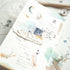 MU Lifestyle Print-On Stickers Rub -On Stickers Transfer Stickers Translucent Stickers 196 | Blue Iris Moon Magick Dried Flowers