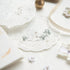 MU Lifestyle Print-On Stickers Rub -On Stickers Transfer Stickers Translucent Stickers 196 | Blue Iris Moon Magick Dried Flowers