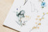 MU Lifestyle Print-On Stickers Rub -On Stickers Transfer Stickers Translucent Stickers 196 | Blue Iris Moon Magick Dried Flowers