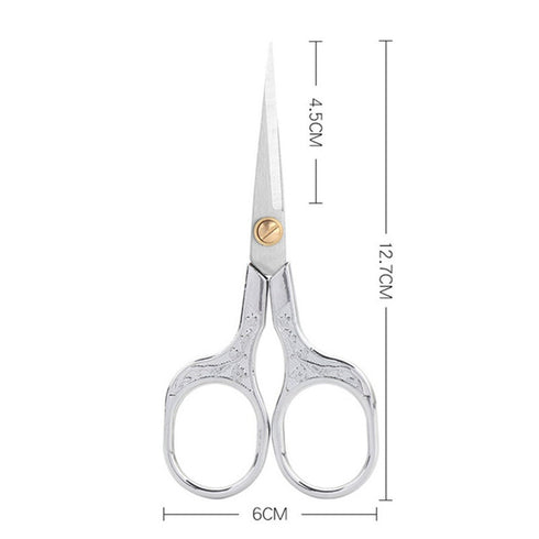 ONE Pair ROSE GOLD Retro Inspired Office Scissors Stationery Embroidery Travel | Super sharp