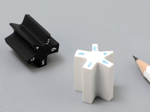 Kokuyo WHITE Mirikeshi Eraser Full Size Eraser Five Point Eraser | M700
