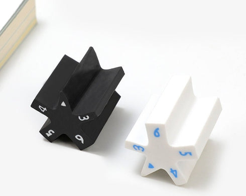 Kokuyo WHITE Mirikeshi Eraser TWO HALF Size Eraser Five Point Eraser | M750
