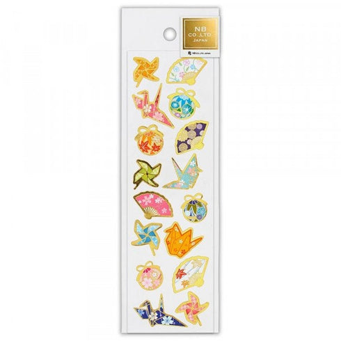 NB Co., Ltd Japan ORIGAMI Stickers Paper Art Stickers Poodle Stickers Pom Stickers 折り紙ステッカー Stickers Embellishment Stickers | 5024109