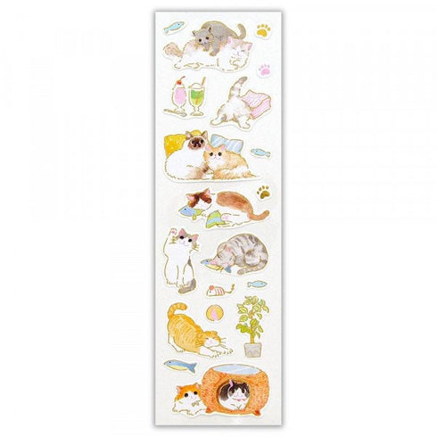 NB Co., Ltd Japan CAT KITTEN Stickers Kitty Stickers Pussy Cat Stickers 猫子猫キティステッカー Embellishment Stickers | 5574101