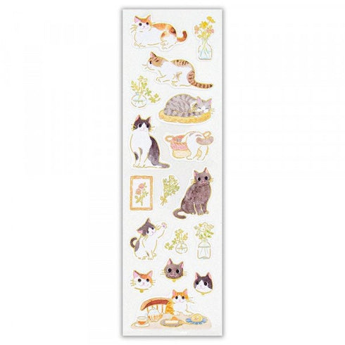 NB Co., Ltd Japan CAT KITTEN Stickers Kitty Stickers Pussy Cat Stickers 猫子猫キティステッカー Embellishment Stickers | 5574102