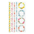 Midori Transfer Stickers WREATHS GARLAND FLOWERS Print-On Stickers Rub -On Stickers Transfer Stickers Translucent Stickers | 2586