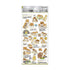 Kamio Japan Stickers TIBETAN SNAGITSUNE Adult Visual Dictionary Tibetan Fox Baby Fox GOLD Foil Stickers | 726225