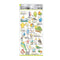 Kamio Japan Stickers BIRDS AVIAN Adult Visual Dictionary Cockatiel Cockatoo Parakeet Canary Parrot Macaw GOLD Foil Stickers | 707292