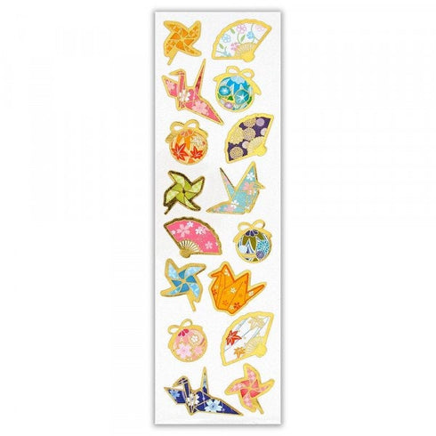 NB Co., Ltd Japan ORIGAMI Stickers Paper Art Stickers Poodle Stickers Pom Stickers 折り紙ステッカー Stickers Embellishment Stickers | 5024109