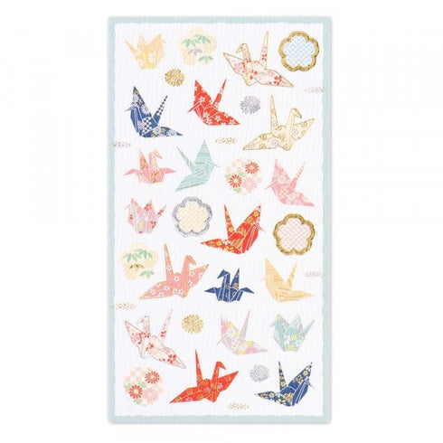 NB Co., Ltd Japan Japanese BIRD ORIGAMI Japanese Paper Art Stickers 鳥の折り紙ステッカー Stickers Embellishment Stickers | 5074165