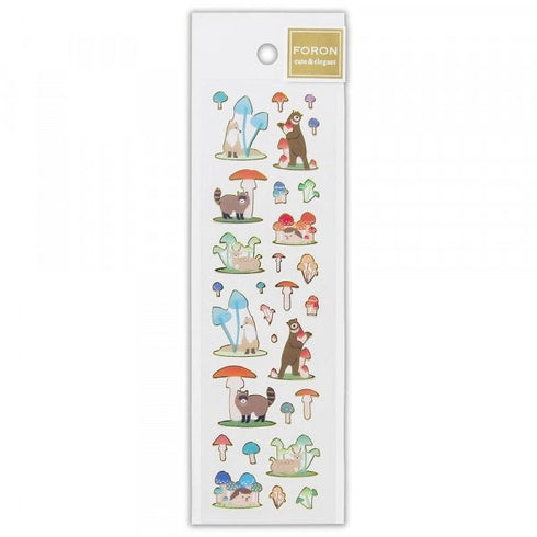 NB Co., Ltd Japan MUSHROOM Stickers Fungus Stickers Umame Stickers きのこステッカー Stickers Embellishment Stickers | 5444108