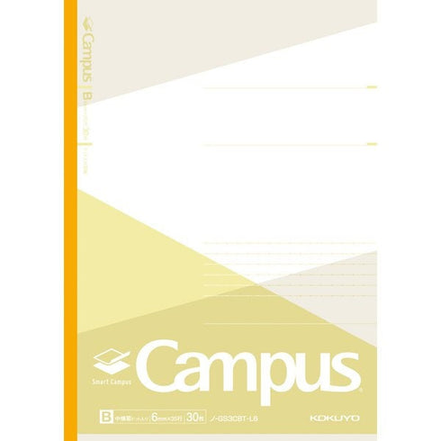 Kokuyo B5 Campus Notebook PURPLE LAYER COLOR Series 6mm Dotted Line | 30 Sheets GS3CBT-L6
