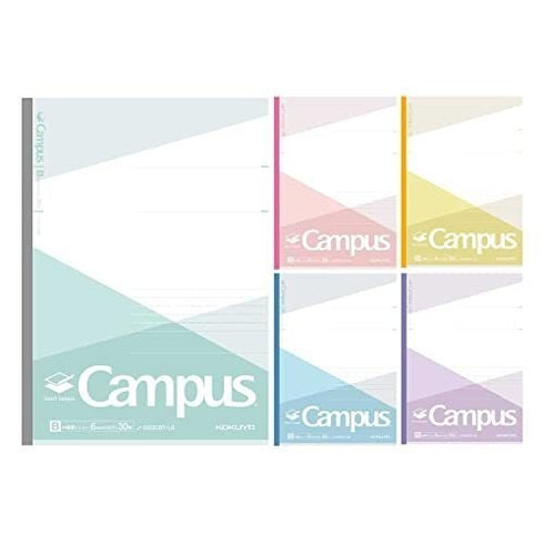 Kokuyo B5 Campus Notebook PURPLE LAYER COLOR Series 6mm Dotted Line | 30 Sheets GS3CBT-L6