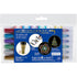 Kuretake ZIG Clean Color Dot METALLIC Twin Series Double-Sided Marker - One Marker or 6 Piece Set | Tc-8100