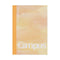 Kokuyo YELLOW A7 LIMITED EDITION Watercolor B Ruled 6mm Ruled Notebook Washi Tape Keychain Clear Pouch Complete Set | 99K-242BN