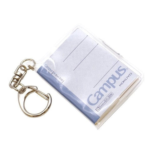 Kokuyo MINI Campus NOTEBOOK LIMITED Edition Campus Washi Tape Ruled Notebook Keychain Clear Pouch Complete Set | 99K-1280-2