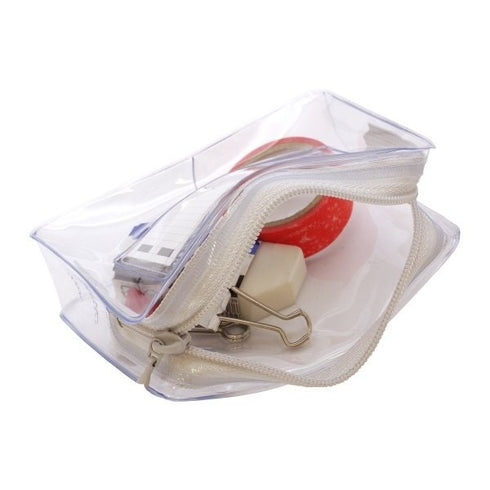 Kokuyo Mini CLEAR POUCH LIMITED Edition Campus Washi Tape Ruled Notebook Keychain Clear Pouch Complete Set | 99KF-VBF232T
