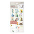 Midori Transfer Stickers MONTHLY NUMBERS WHIMSICAL Print-On Stickers Rub -On Stickers Transfer Stickers Translucent Stickers | 2585