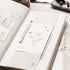 MU Lifestyle Print-On Stickers Rub-On Stickers Transfer Stickers Translucent Sticker 203 | Ethereal Flowers Roses Lavender Queen Anne's Lace