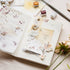 MU Lifestyle Print-On Stickers Rub-On Stickers Transfer Stickers Translucent Sticker 205 | Pink Roses Yellow Roses Rose Bouquet