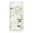Midori Seal Collection MOSS GREEN Color Series Planner Stickers Movable Stickers Notebook Stickers Coordinating Stickers | 2595 Moss Green