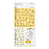 Midori Seal Collection BIRDS CHAT SERIES Black and White Planner Stickers Movable Stickers Notebook Stickers Coordinating Stickers | 2593