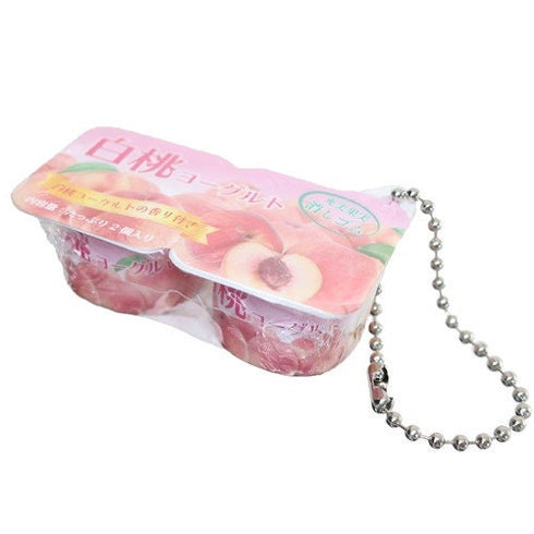 Sakamoto STRAWBERRY YOGURT Scented Eraser School Eraser Yogurt Eraser Keychain Eraser Japan Import | 61x36x20mm