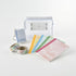 Kokuyo WASHI TAPE LIMITED Edition Campus Washi Tape Ruled Notebook Keychain Clear Pouch Complete Set | 99KT-P15-1