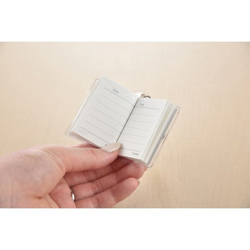 Kokuyo MINI Campus NOTEBOOK LIMITED Edition Campus Washi Tape Ruled Notebook Keychain Clear Pouch Complete Set | 99K-1280-2