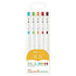 Zebra Sarasa R SCIENCE STUDY SET 0.4mm Push Clip Gel Pen Super Saturated Ink Five Colors Sarasa R Study Sets | JJS29-R1-5C
