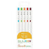 Zebra Sarasa R SOCIETY STUDY SET 0.4mm Push Clip Gel Pen Super Saturated Ink Five Colors Sarasa R Study Sets | JJS29-R1-5C