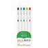 Zebra Sarasa R MATH STUDY SET 0.4mm Push Clip Gel Pen Super Saturated Ink Five Colors Sarasa R Study Sets | JJS29-R1-5C