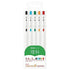 Zebra Sarasa R SCIENCE STUDY SET 0.4mm Push Clip Gel Pen Super Saturated Ink Five Colors Sarasa R Study Sets | JJS29-R1-5C